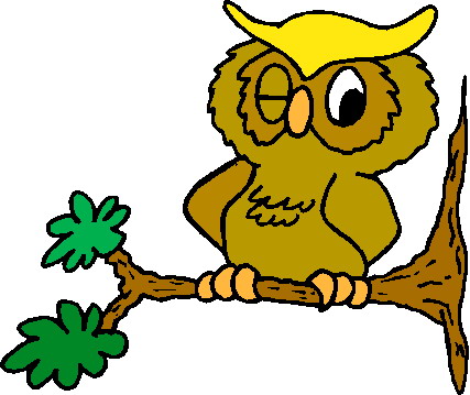 Owls clip art