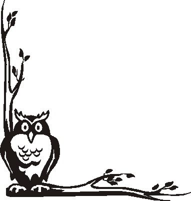 Owls clip art