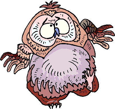 Owls clip art