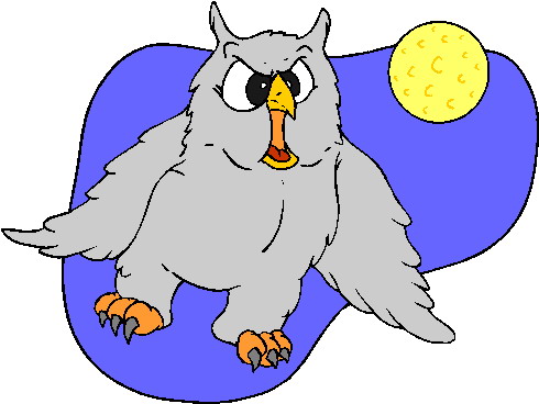 Owls clip art