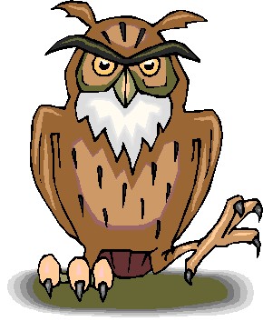 Owls clip art