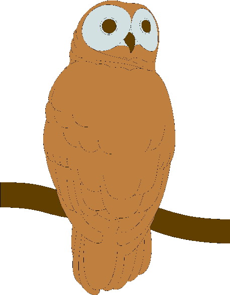 Owls clip art