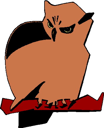Owls clip art