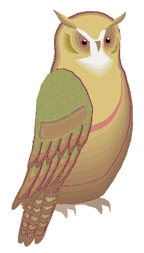 Owls clip art