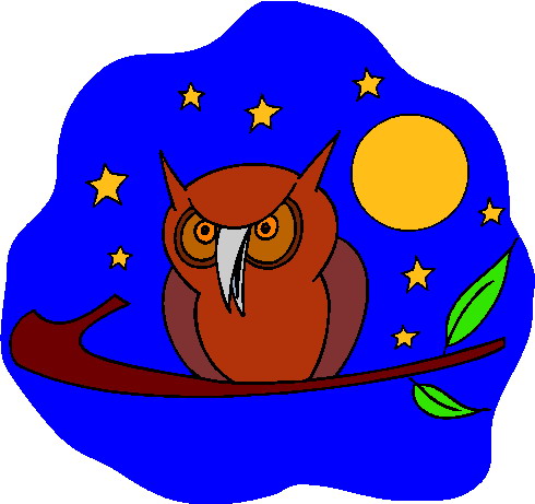 Owls clip art