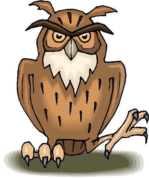 Owls clip art