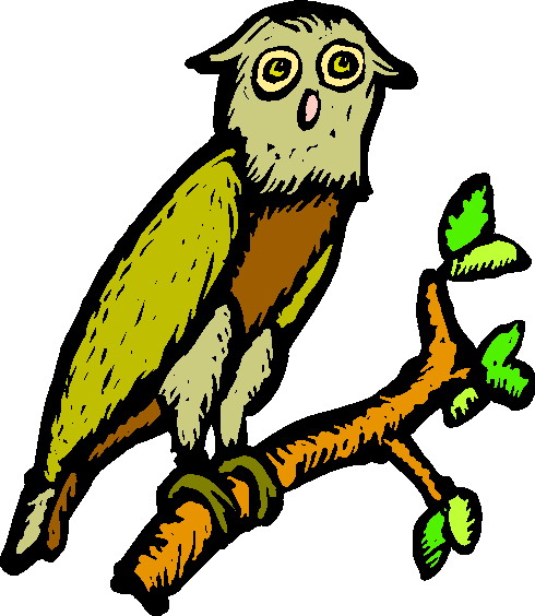 Owls clip art