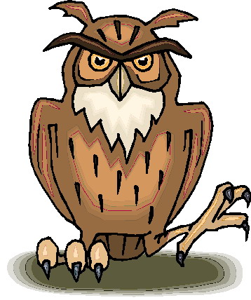 Owls clip art