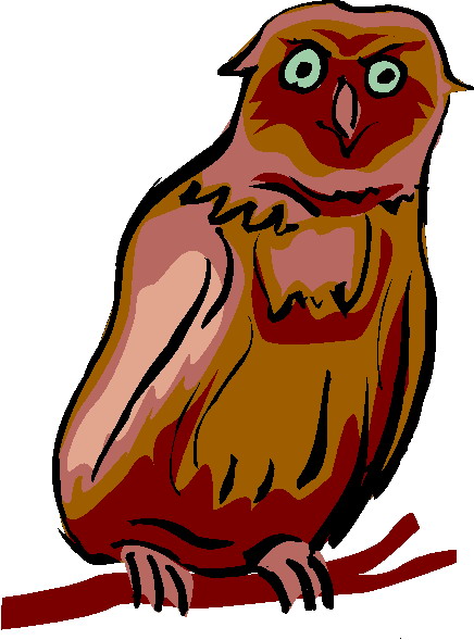 Owls clip art