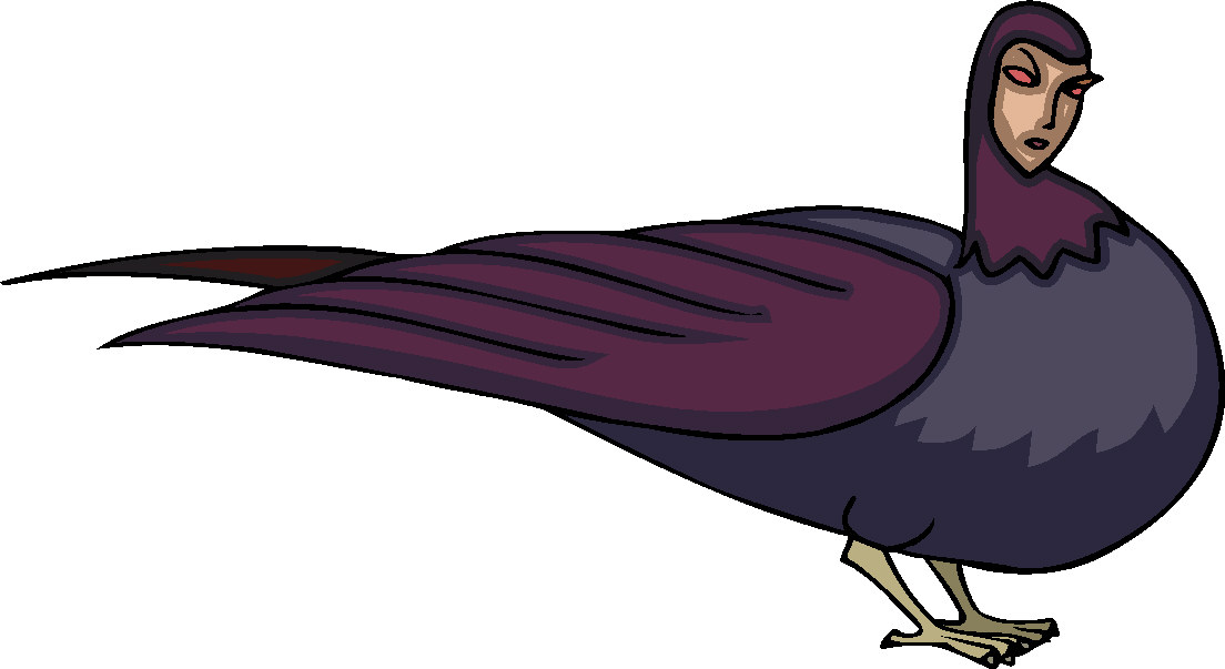 Pigeons clip art