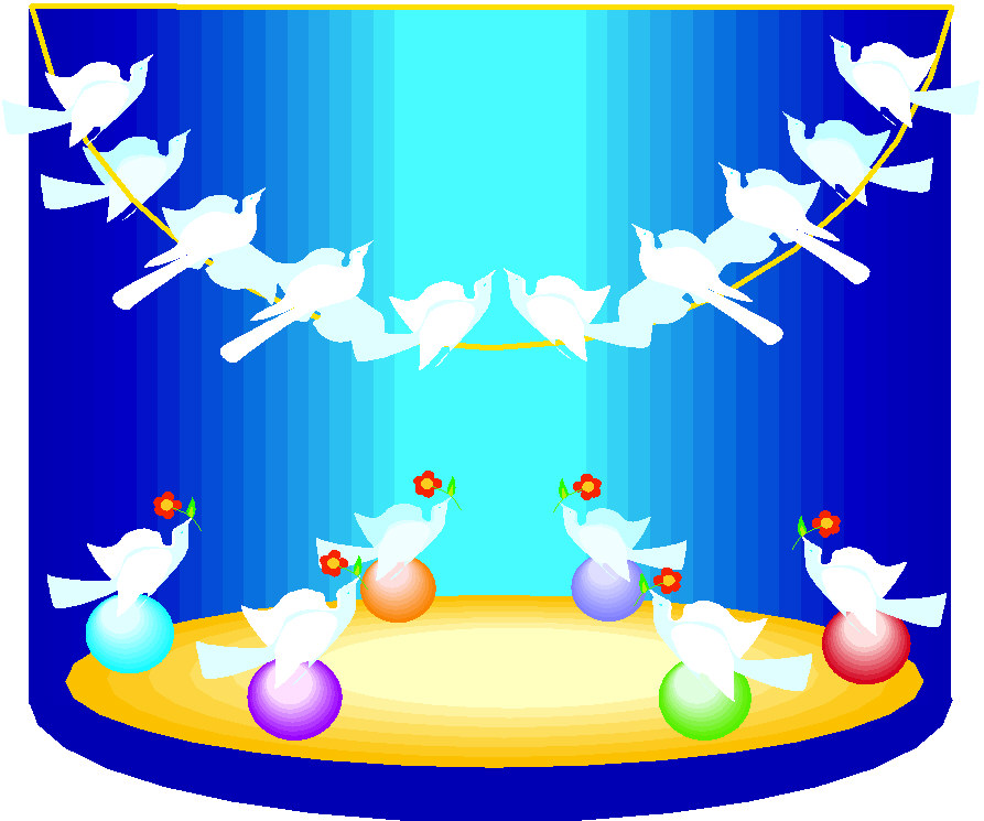 Pigeons clip art