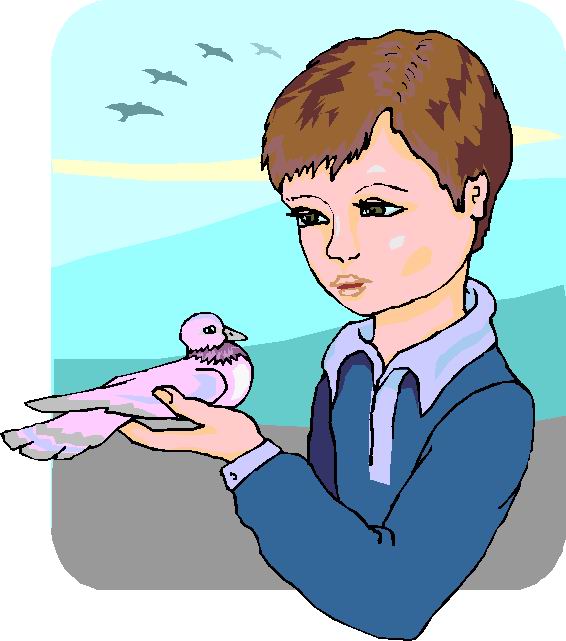 Pigeons clip art