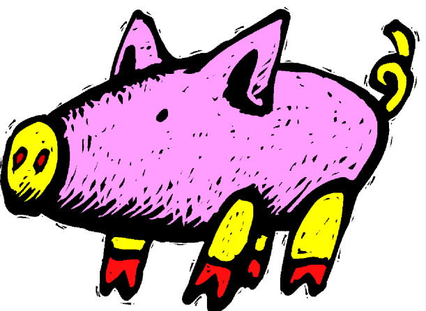 Pigs clip art