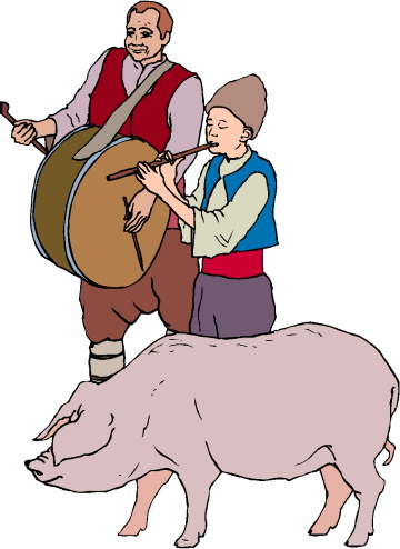 Pigs clip art