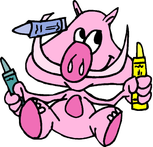 Pigs clip art