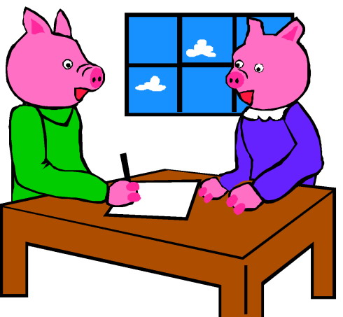 Pigs clip art