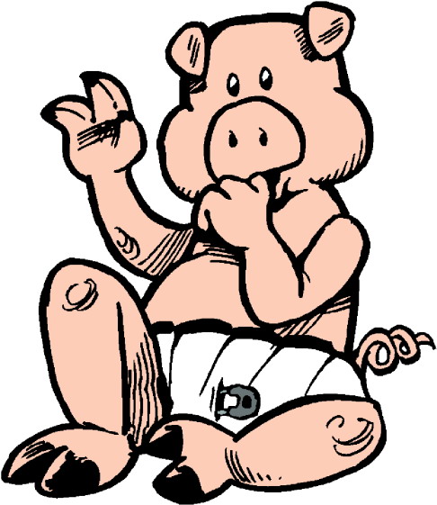 Pigs clip art