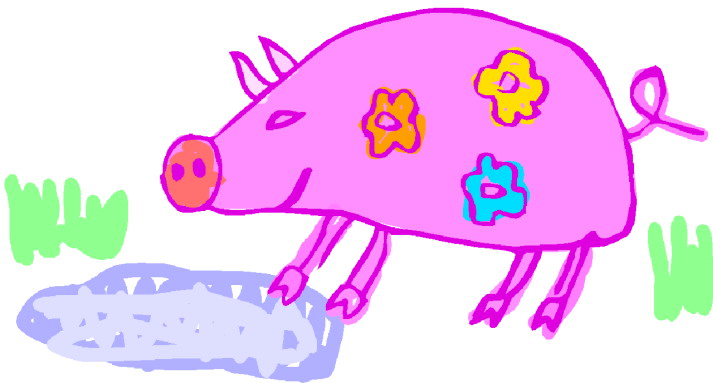 Pigs clip art