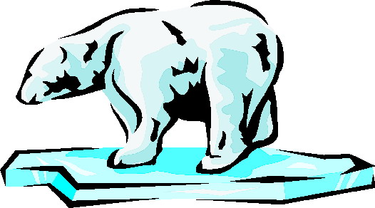 Polar bears clip art