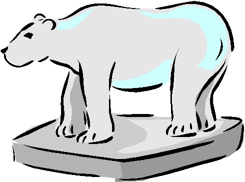 Polar bears clip art