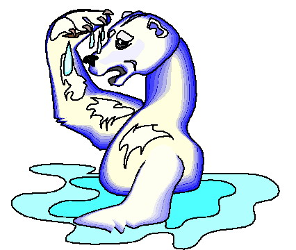 Polar bears clip art