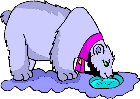 Polar bears clip art