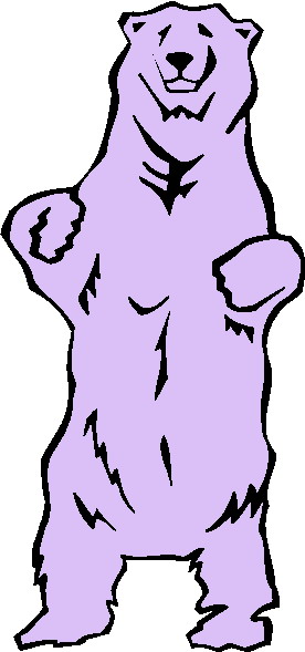 Polar bears clip art