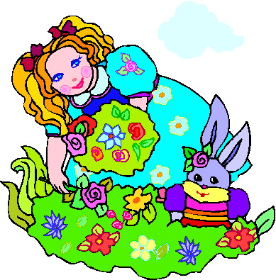 Rabbits clip art