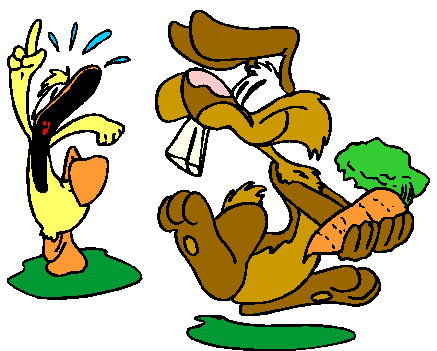 Rabbits clip art
