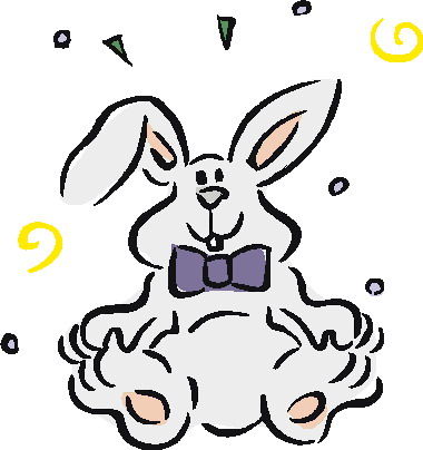 Rabbits clip art