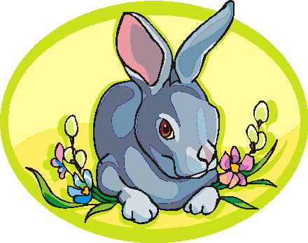 Rabbits clip art