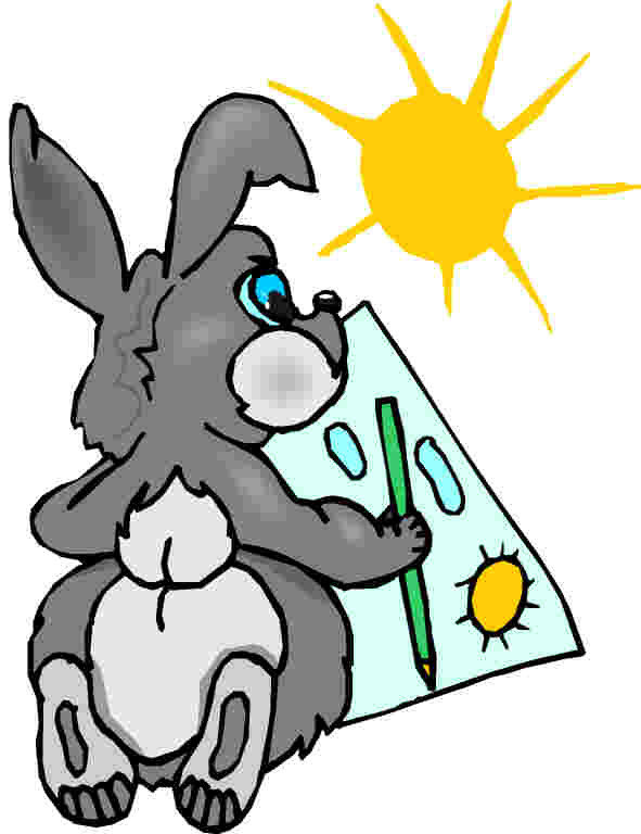 Rabbits clip art