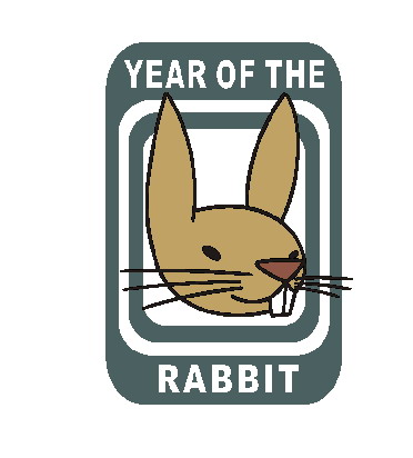 Rabbits clip art