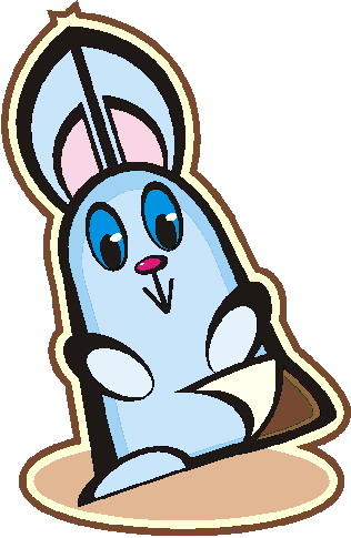 Rabbits clip art