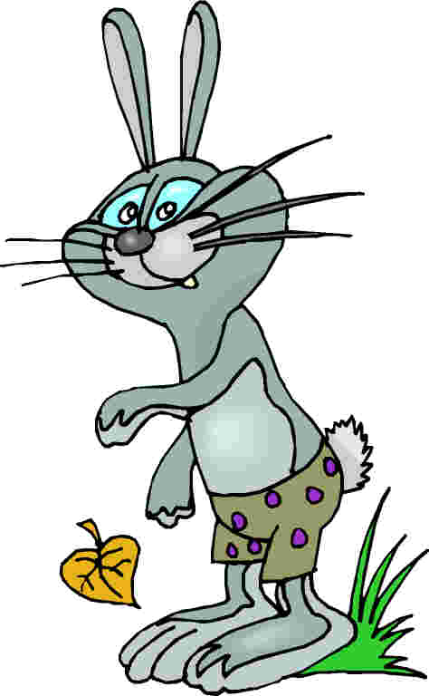 Rabbits clip art