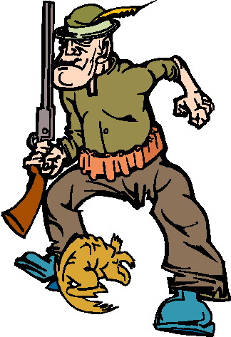 Rabbits clip art
