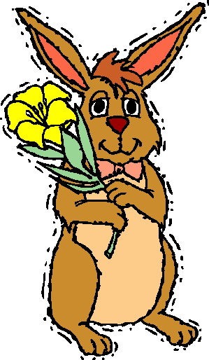 Rabbits clip art