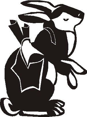 Rabbits clip art