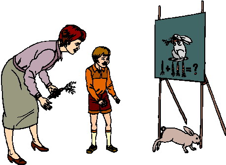 Rabbits clip art