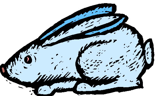 Rabbits clip art