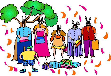 Rabbits clip art