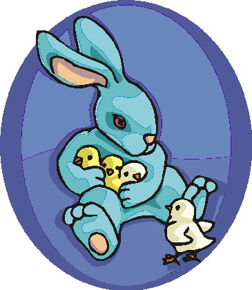 Rabbits clip art