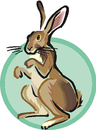 Rabbits clip art