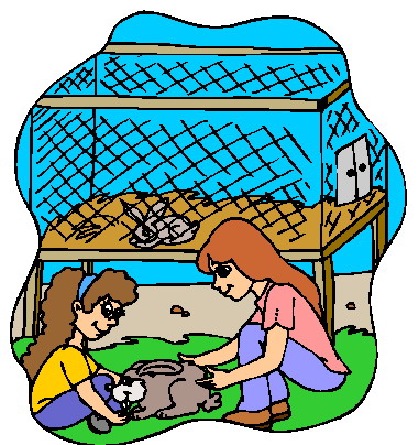 Rabbits clip art
