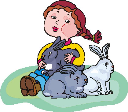 Rabbits clip art