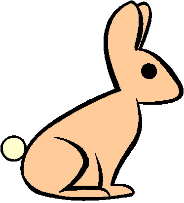 Rabbits clip art