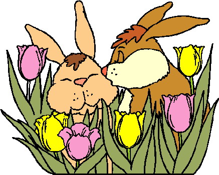 Rabbits clip art