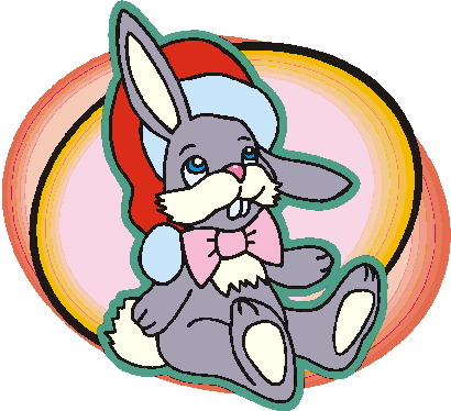 Rabbits clip art