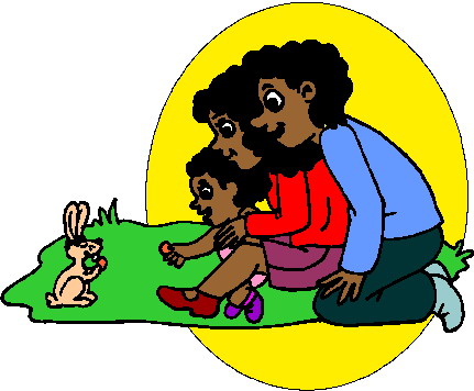 Rabbits clip art