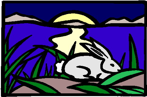 Rabbits clip art